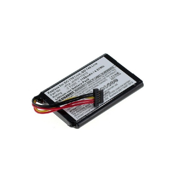 BATTERIJ TOMTOM  GO 630, 720, 730, 730T, 0930,930T
