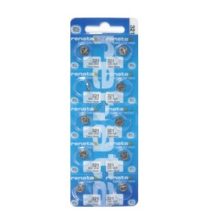 10 STUKS HORLOGEBAT. 321, SR65, SR616SW