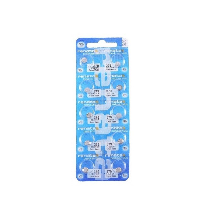 10 PCS WATCHBATTERIJ 379 SR63 SR521SW
