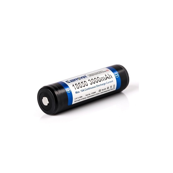 KEEPPOWER 18650 LI-ION PROTECTED 3000Mah