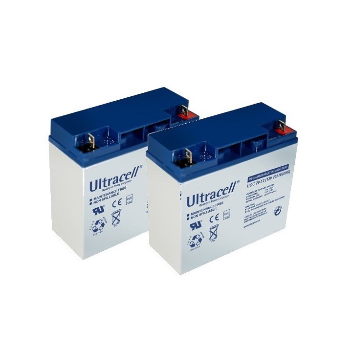 ACCUSET VOOR ROBOMOW RL555, RL850, RL2000 20AH