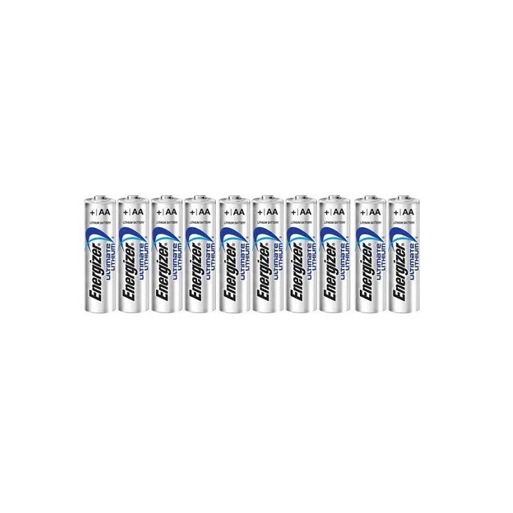 10 STUKS ENERGIZER L91, ULTIMATE LITHIUM AA