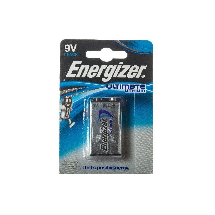 ENERGIZER 9VOLT ULTIMATE LITHIUM