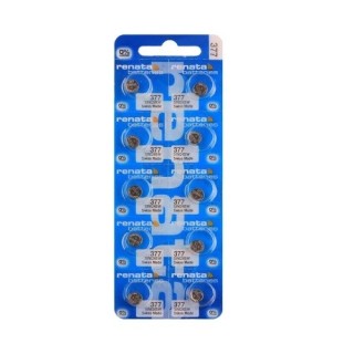 10 STUKS HORLOGEBAT. RENATA 377, SR66, SR626SW