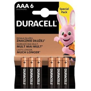 8 PCS DURACELL MN2400, LR03, AAA ALKALINE