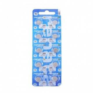 10 PIECES WATCHBATTERIJ RENATA 399,SR57, SR927W