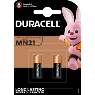 2 STUKS DURACELL MN21 12volt