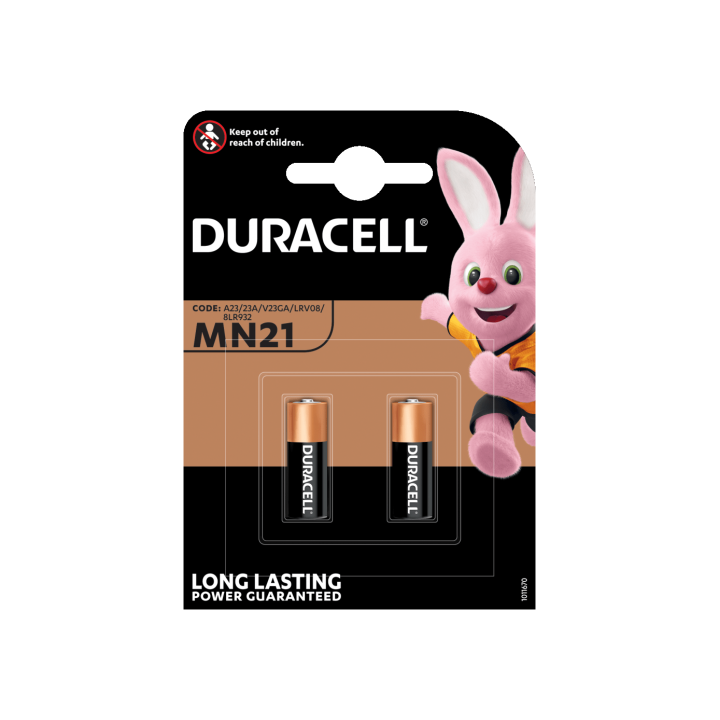 2 STUKS DURACELL MN21 12volt