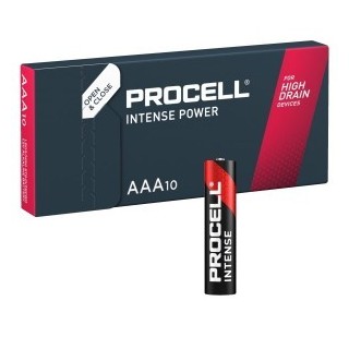 10 STUKS PROCELL INDUSTRIAL MN2400,  LR03, AAA ALKALINE