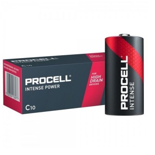 10 STUKS PROCELL INTENSE LR14, MN1400, C ALKALINE