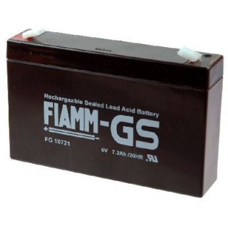 FIAMM FG10721 6VOLT 7,2Ah STANDARD