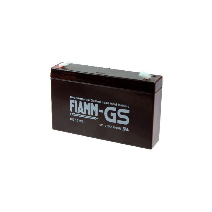 FIAMM FG10721 6VOLT 7,2Ah STANDARD