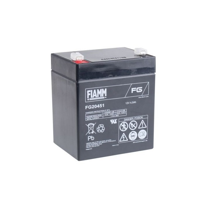 FIAMM FG20341 12VOLT 4,5Ah STANDARD