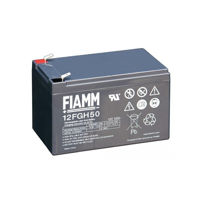 FIAMM 12FGH50 12VOLT 12Ah HiRATE
