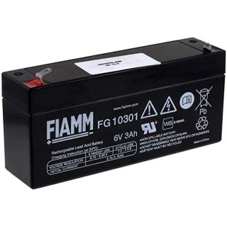 FIAMM FG10301 6VOLT 3Ah STANDARD