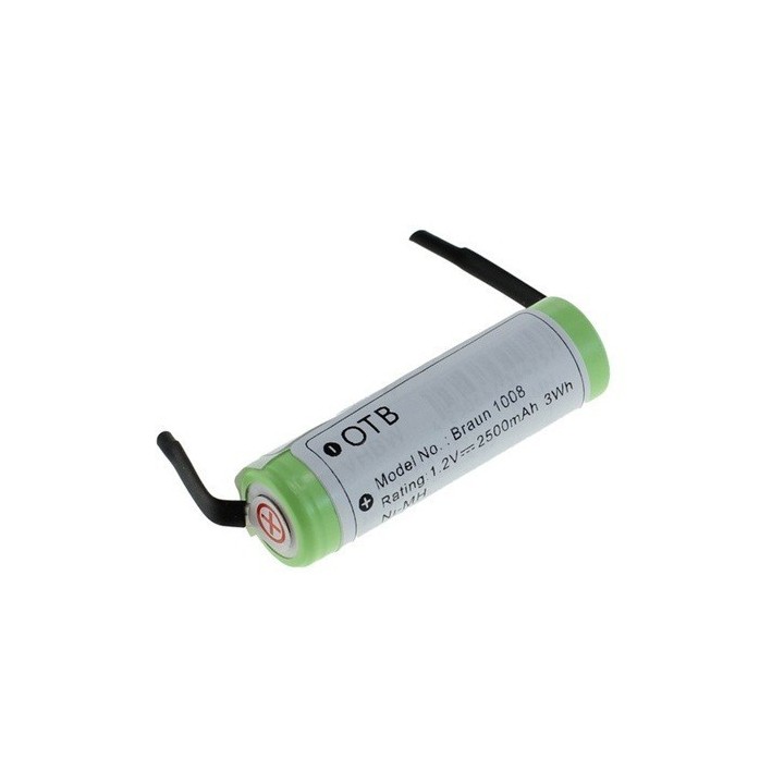 OTB TANDENBORSTELBATTERIJ VOOR BRAUN 1008 EN PHILIPS HX5350 