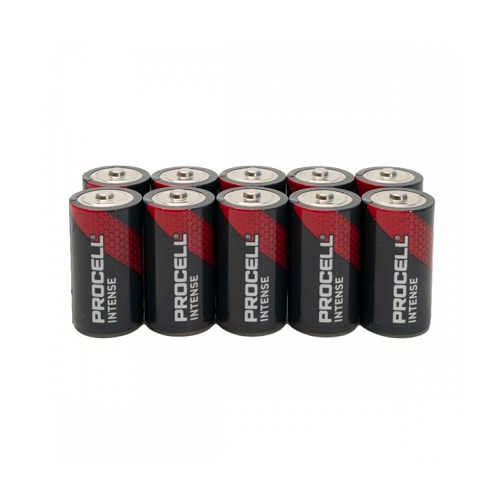 10 STUKS PROCELL INTENSE LR14, MN1400, C ALKALINE