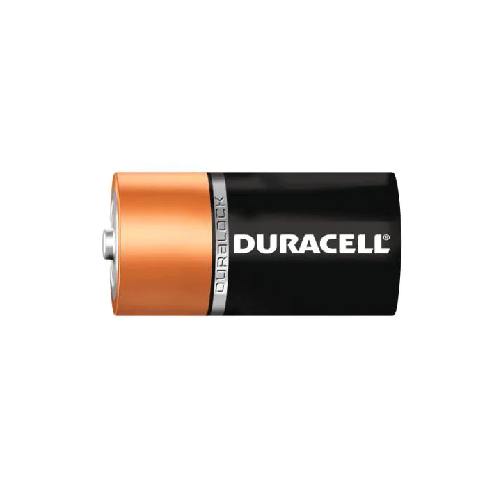 2 PCS DURACELL MN1300, LR20, D PLUS ALK.