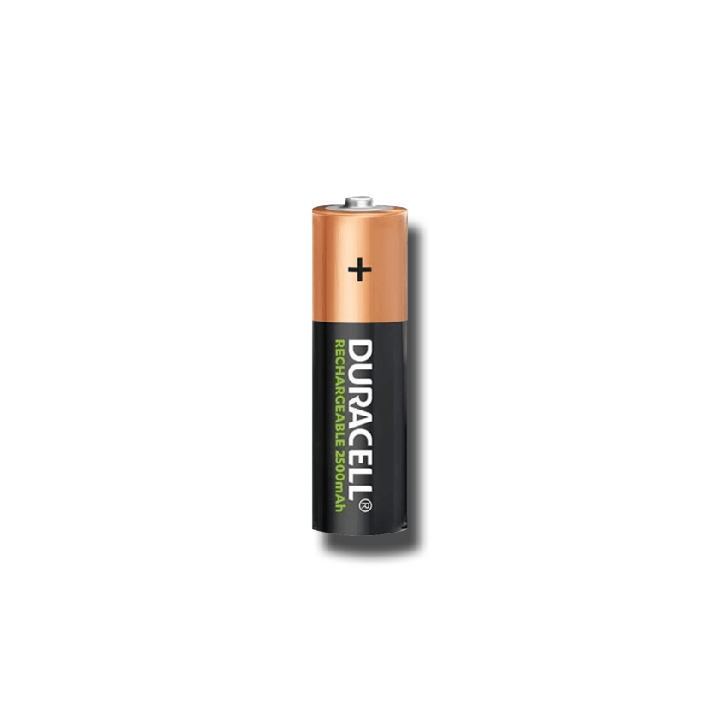 4 STUKS DURACELL OPLAADBAAR AA 2500 