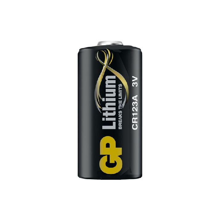 GP CR123A LITHIUM BATTERY 3VOLT