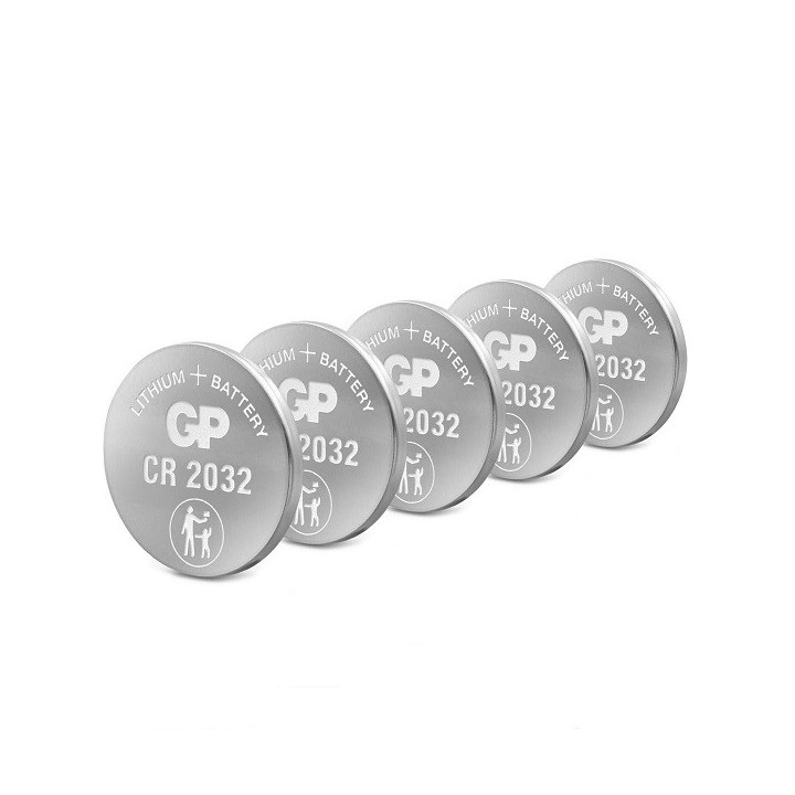 5 STUKS KNOOPCEL LITHIUM GP CR2032