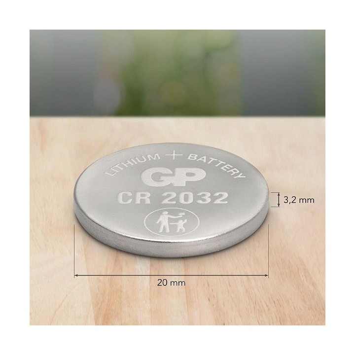5 PCS BUTTONCELL LITHIUM GP CR2032