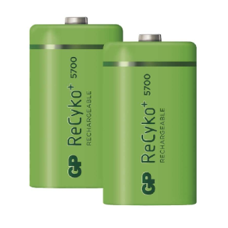 2 STUKS GP RECYKO OPLAADBAAR D 5700mAh
