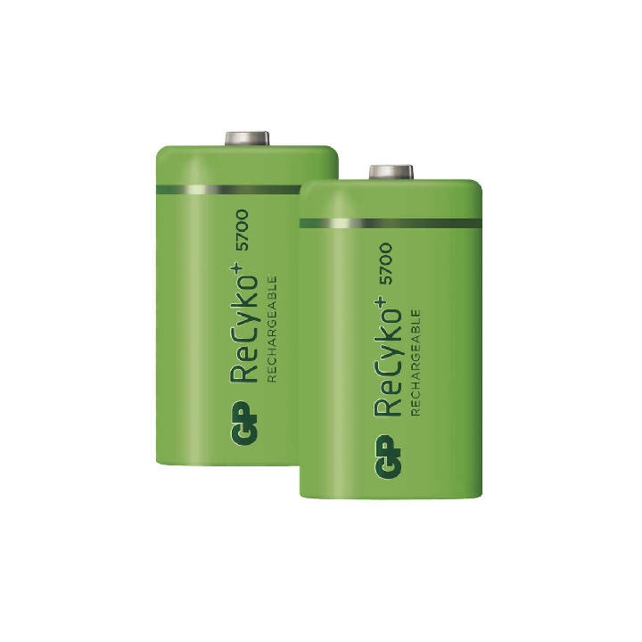 2 STUKS GP RECYKO OPLAADBAAR D 5700mAh