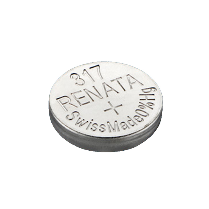 10 STUKS HORLOGEBATTERIJ RENATA 317, SR62, SR515SW