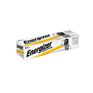 POWERDEAL 12 X ENERGIZER INDUSTRIAL ALKALINE 9 VOLT 