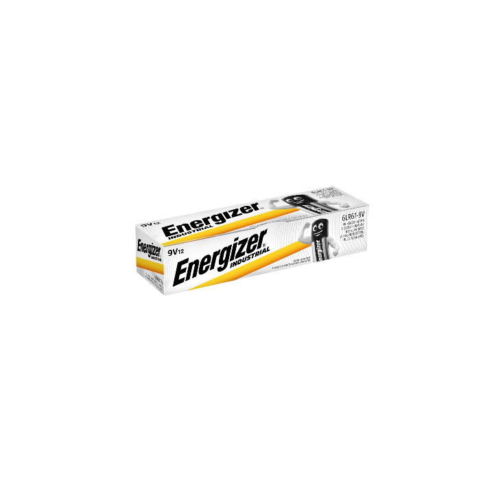 POWERDEAL 12 X ENERGIZER INDUSTRIAL ALKALINE 9 VOLT 