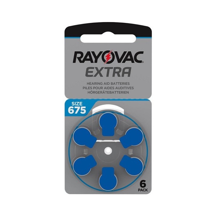 RAYOVAC EXTRA ADVANCED 675, PR44
