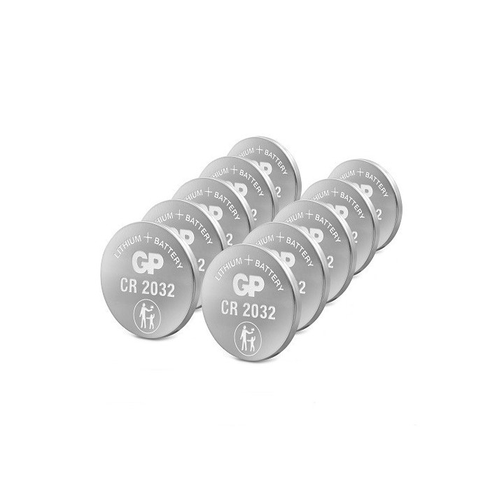 POWERDEAL 10 x CR2032 Lithium knoopcellen