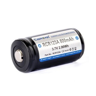 OPLAADBARE CR123A LI-ION 3Volt