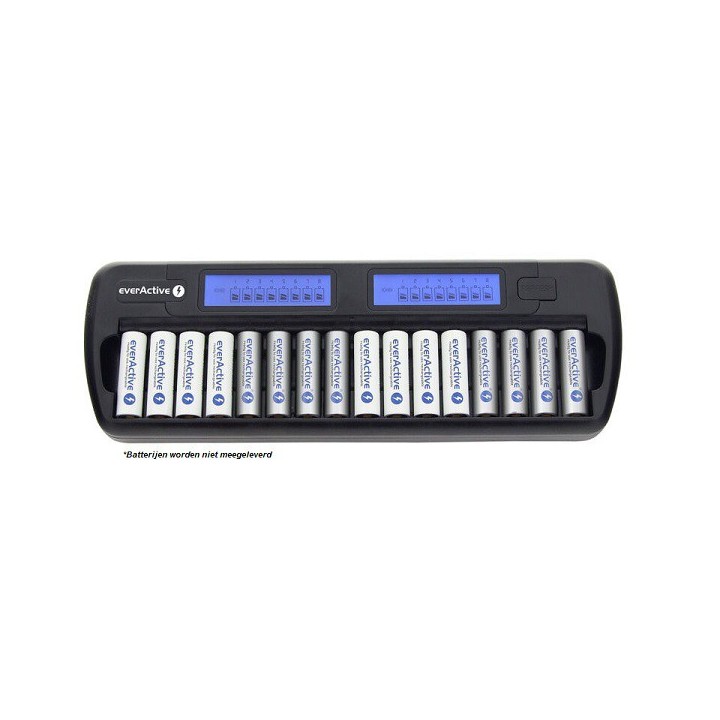 Everactive NC1600 intelligente lader 16 x AA en/of AAA