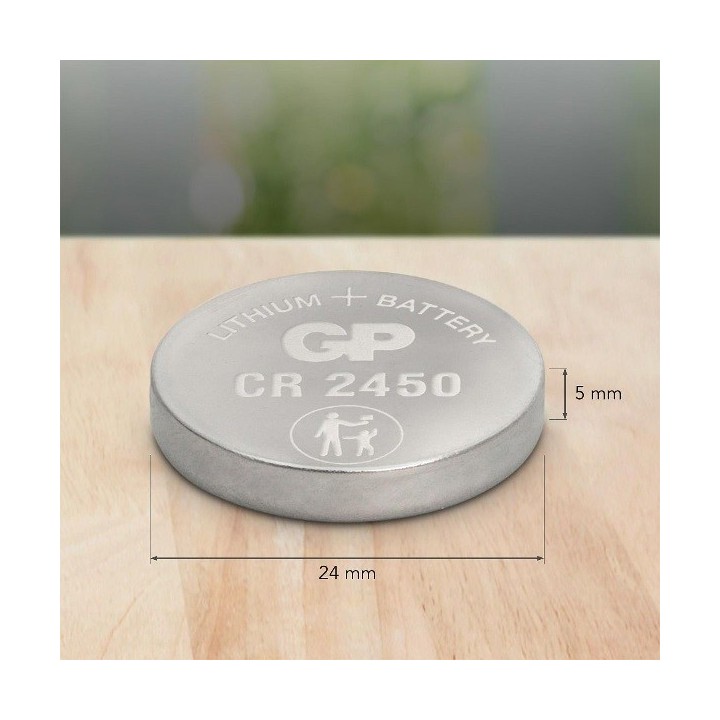 5 STUKS KNOOPCEL LITHIUM GP CR2450