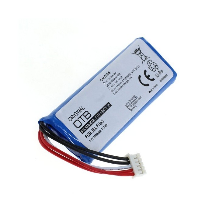 ACCUPACK VOOR JBL FLIP3 3000mAh