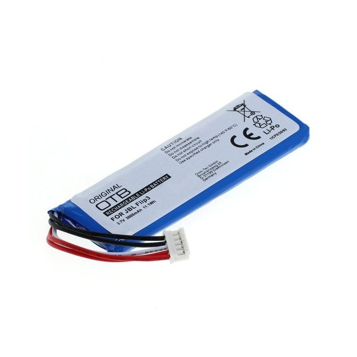 ACCUPACK VOOR JBL FLIP3 3000mAh