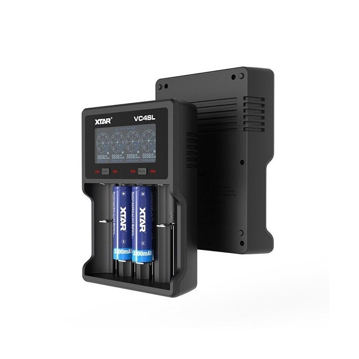 XTAR VC4SL USB BATTERIJLADER Li-ion / NiMH