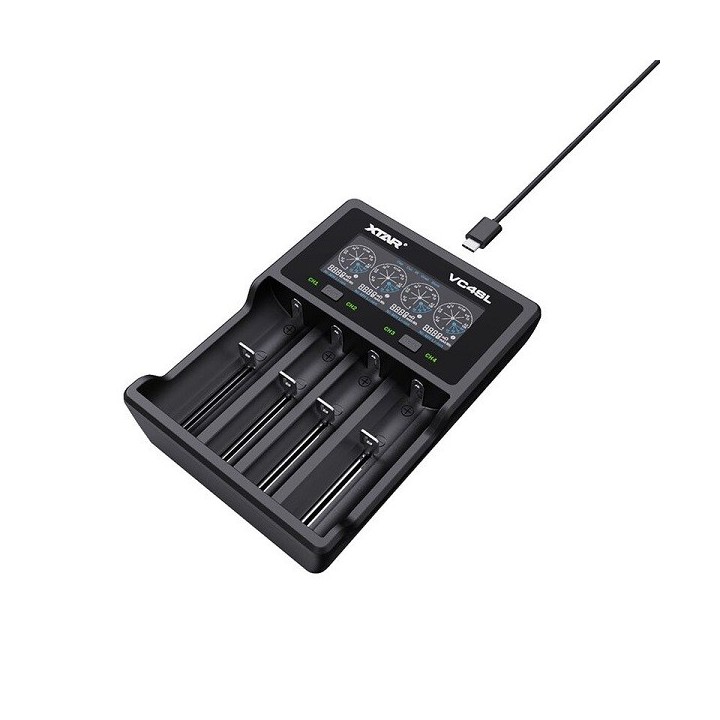 XTAR VC4SL USB BATTERIJLADER Li-ion / NiMH