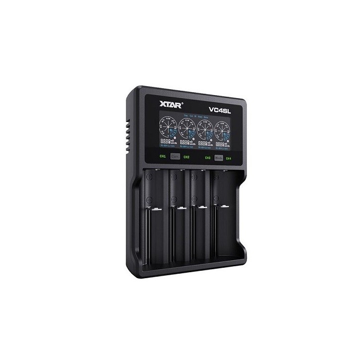 XTAR VC4SL USB BATTERIJLADER Li-ion / NiMH