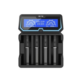 XTAR X4 BATTERIJ SNELLADER Li-ion / NiMH