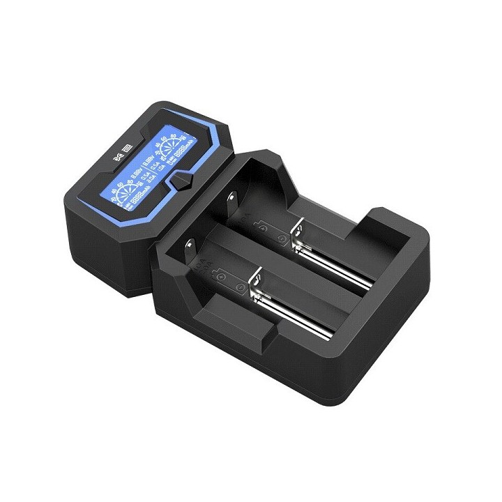XTAR X2 BATTERIJ SNELLADER Li-ion / NiMH