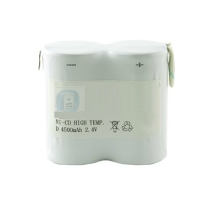 ACCU NOODVERLICHTING, PACK D-size 2,4V 4500mAh