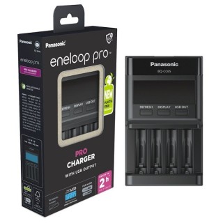 PANASONIC ENELOOP BQ-CC65 PRO SNELLADER AA/AAA
