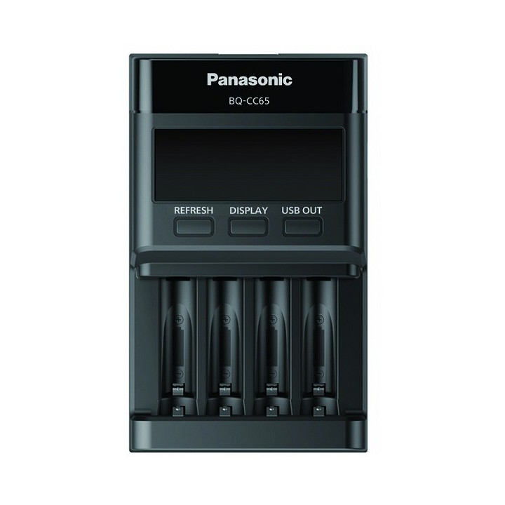 PANASONIC ENELOOP BQ-CC65 PRO SNELLADER AA/AAA