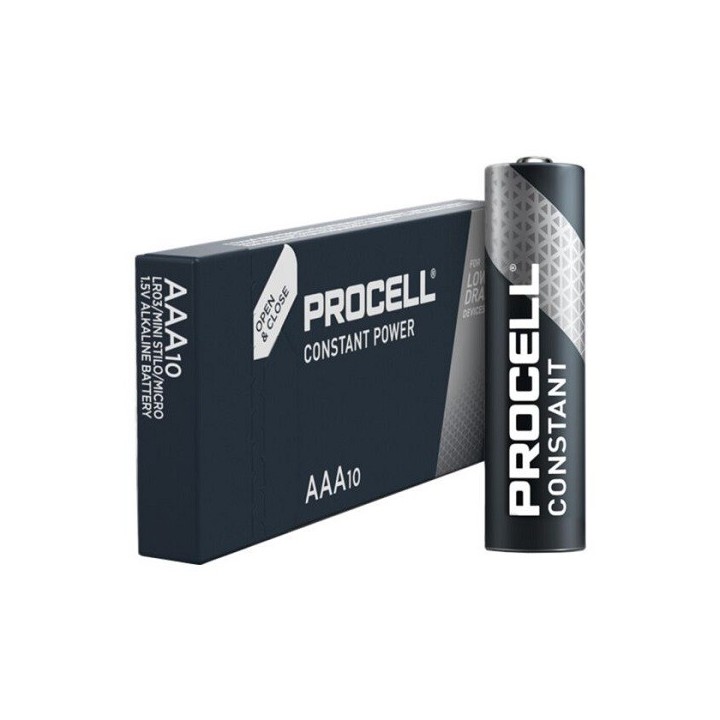 10 STUKS PROCELLCONSTANT MN2400,  LR03, AAA ALKALINE