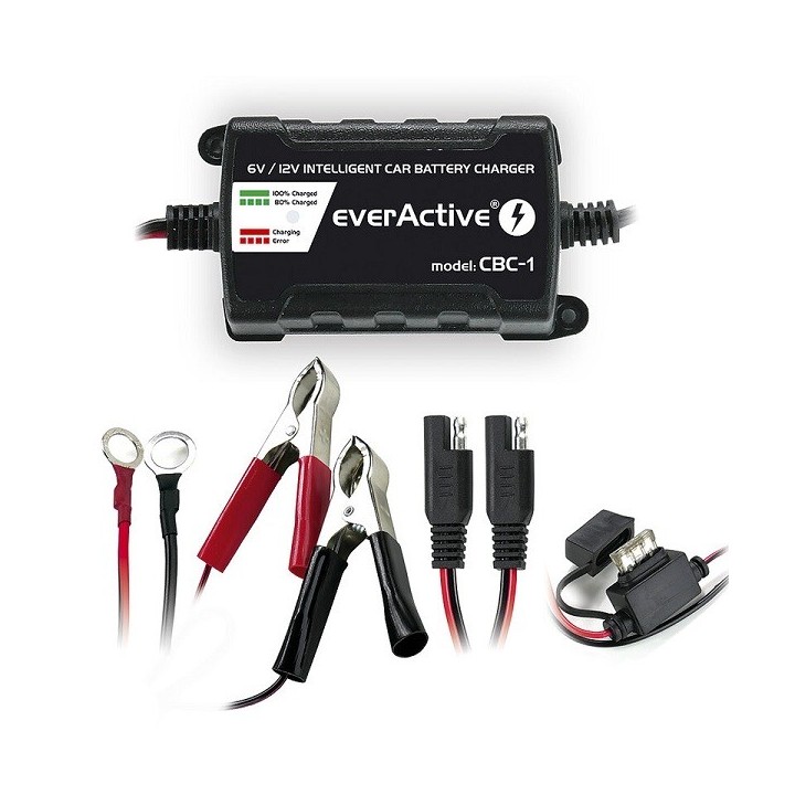 INTELLIGENTE ACCULADER 6/12v 1,0Ah