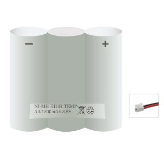 ACCU NOODVERLICHTING,PACK AA 3,6V 1300mAh