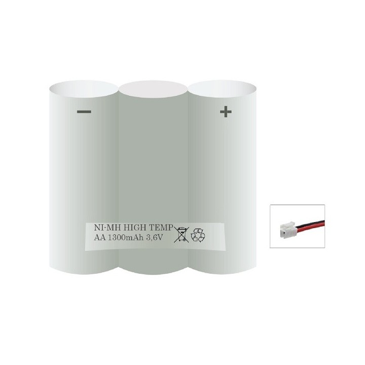E-LIGHT BATTERYPACK AA 2,4V 1300mAh
